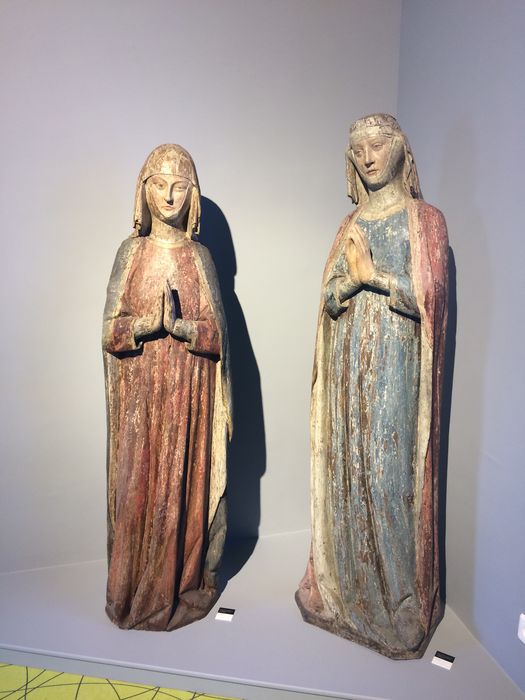 statues : Marguerite de Beaumont, comtesse de Tripoli, Catherine de Courtenay