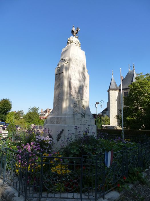 élévation nord, vue générale du monument