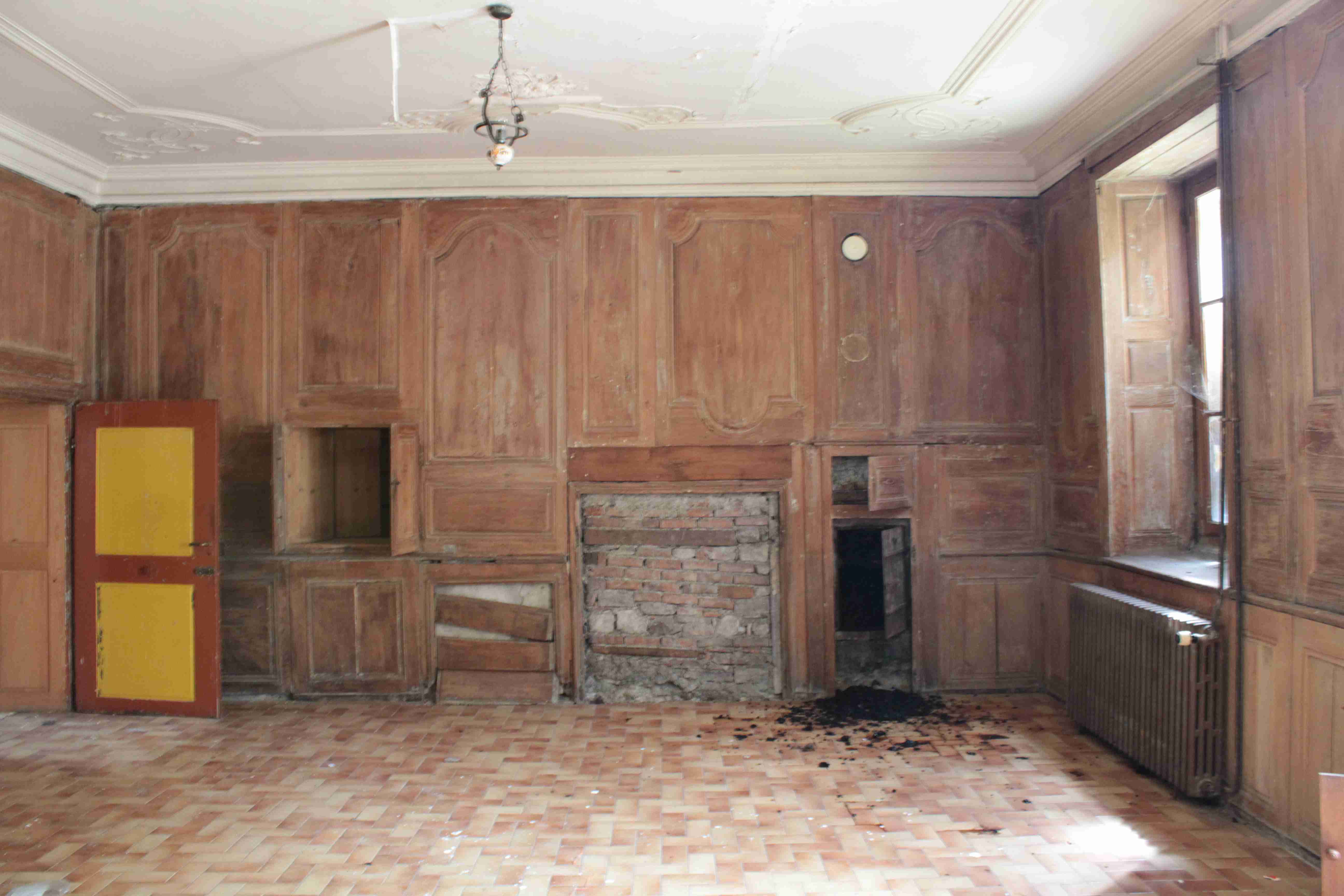 boiseries (lambris de revêtement)
