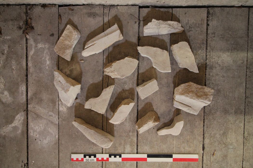 claveaux d'ogive (fragments)