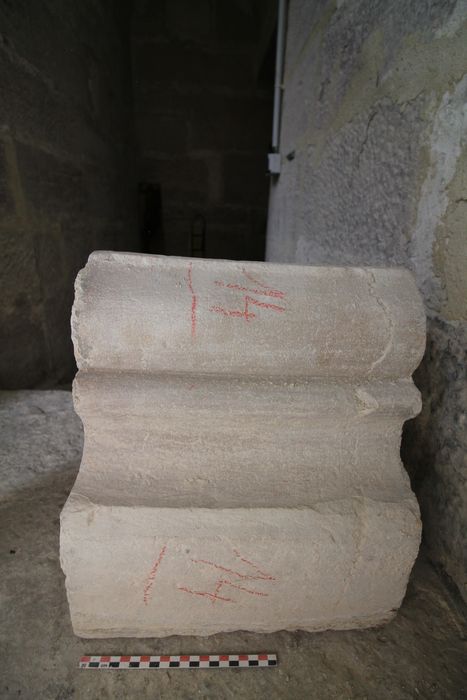 claveau d'ogive (fragment)