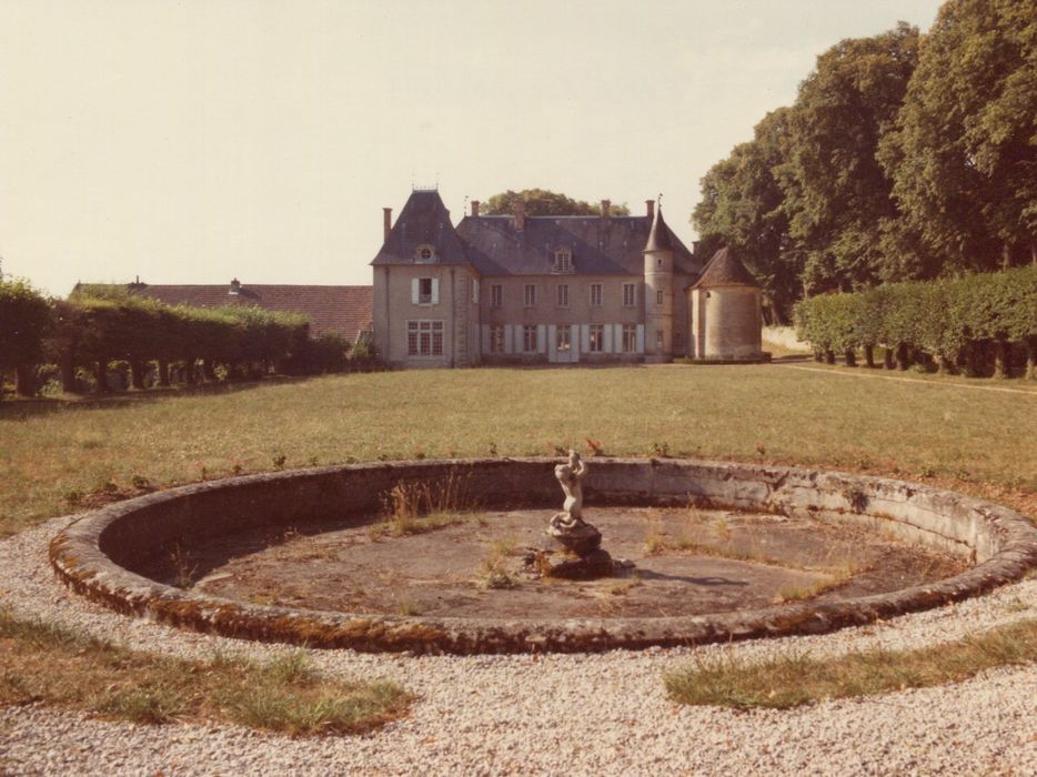 vue générale du château depuis le Nord