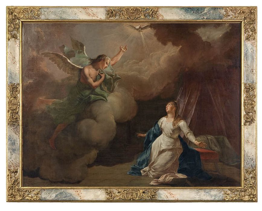 tableau : Annonciation (l’) - © Service de la documention des musées de la Ville de Dijon - Tous droits réservés