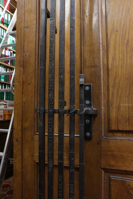 toise de roi, toise de Bourgogne, perche de Bourgogne, vue partielle - © Ministère de la Culture (France), Direction Régionale des Affaires Culturelles de Bourgogne-Franche-Comté – Tous droits réservés 