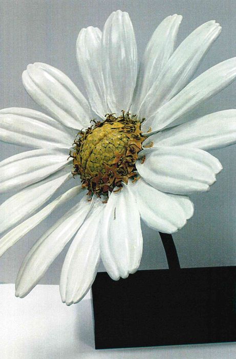 modèle de fleur articulé Brendel : fleur de chrysanthème - © Ministère de la Culture (France), Direction Régionale des Affaires Culturelles de Bourgogne-Franche-Comté – Tous droits réservés