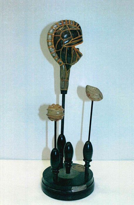 modèle de fleur articulé Brendel : pteris - © Ministère de la Culture (France), Direction Régionale des Affaires Culturelles de Bourgogne-Franche-Comté – Tous droits réservés