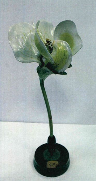 modèle de fleur articulé Brendel : pois cultivé - © Ministère de la Culture (France), Direction Régionale des Affaires Culturelles de Bourgogne-Franche-Comté – Tous droits réservés