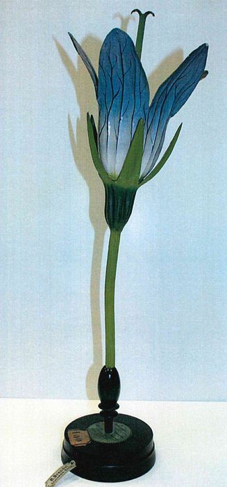 modèle de fleur articulé Brendel : campanule fausse raiponce - © Ministère de la Culture (France), Direction Régionale des Affaires Culturelles de Bourgogne-Franche-Comté – Tous droits réservés