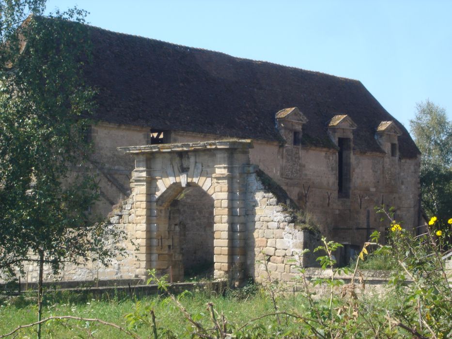 porche d'accès est