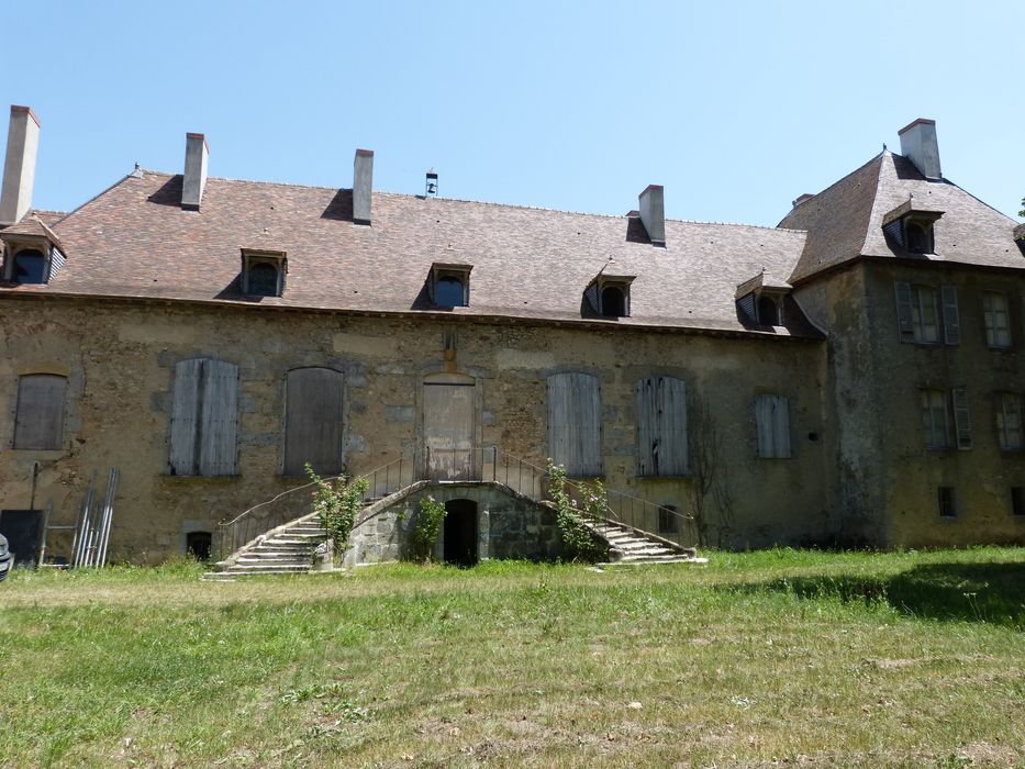 façade sud, vue partielle