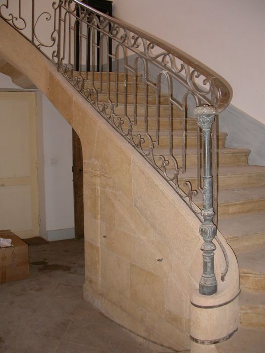 escalier d'honneur, vue partielle