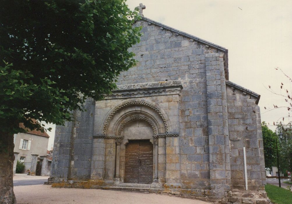 façade ouest, vue partielle