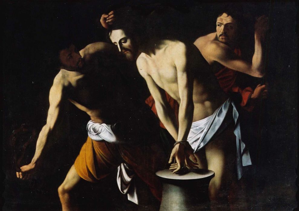 tableau : La Flagellation du Christ - © Ministère de la Culture (France), Direction Régionale des Affaires Culturelles de Bourgogne-Franche-Comté – Tous droits réservés 