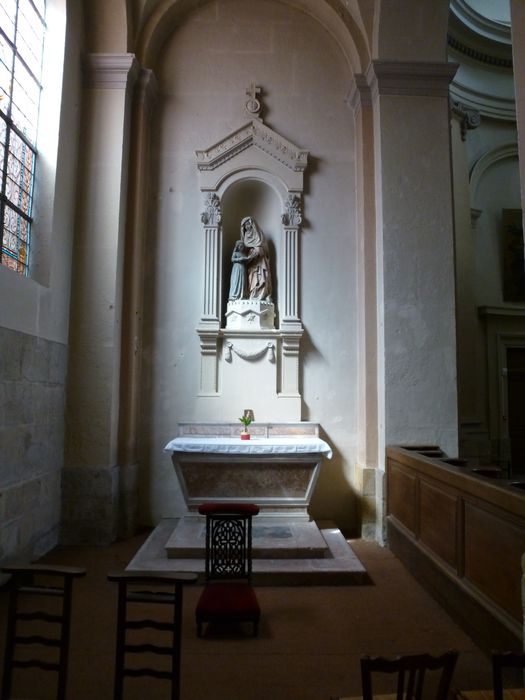 groupe sculpté : Sainte Anne et la Vierge enfant