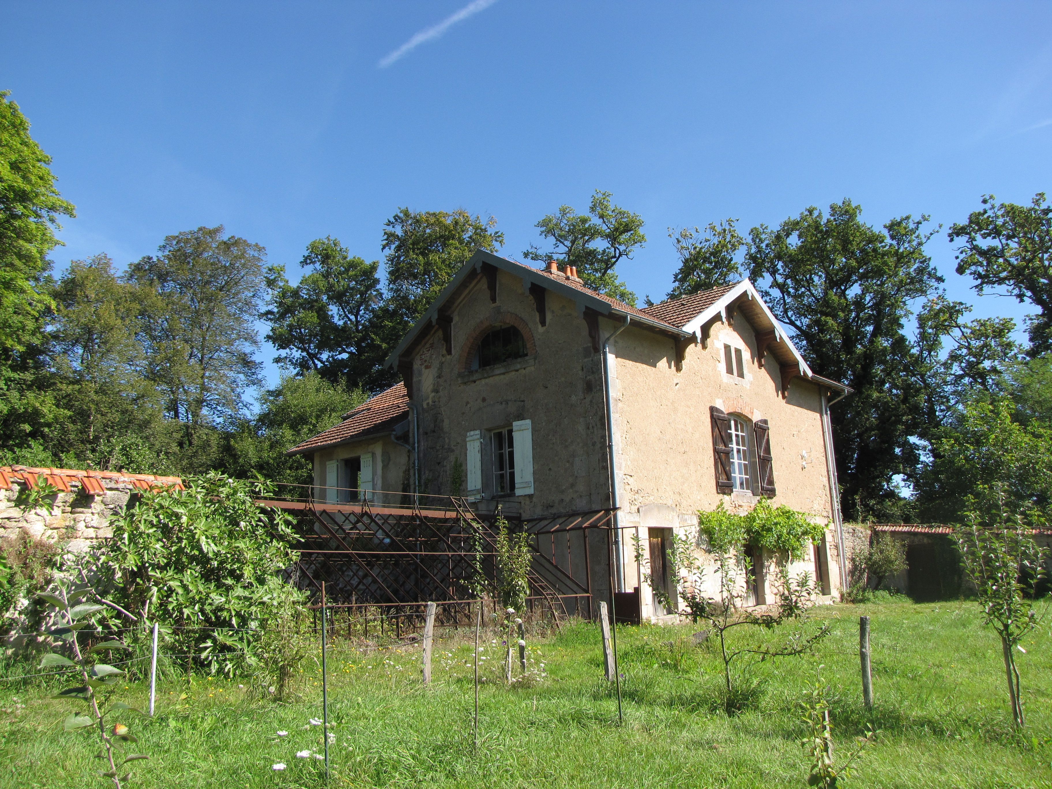 pavillon du jardinier, façades sud et ouest