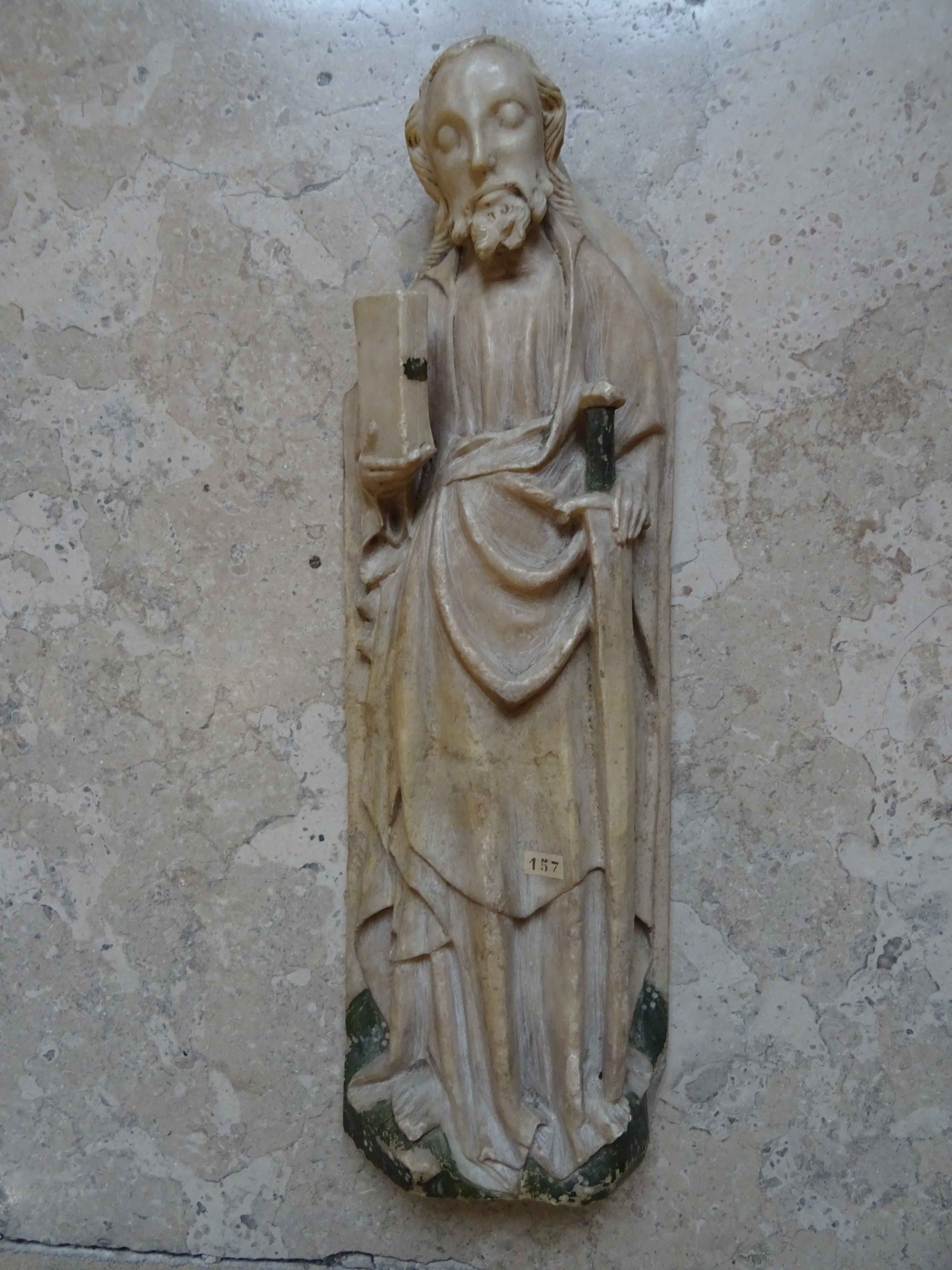 statuette de saint Paul - © Ministère de la Culture (France), Direction Régionale des Affaires Culturelles de Bourgogne-Franche-Comté – Tous droits réservés