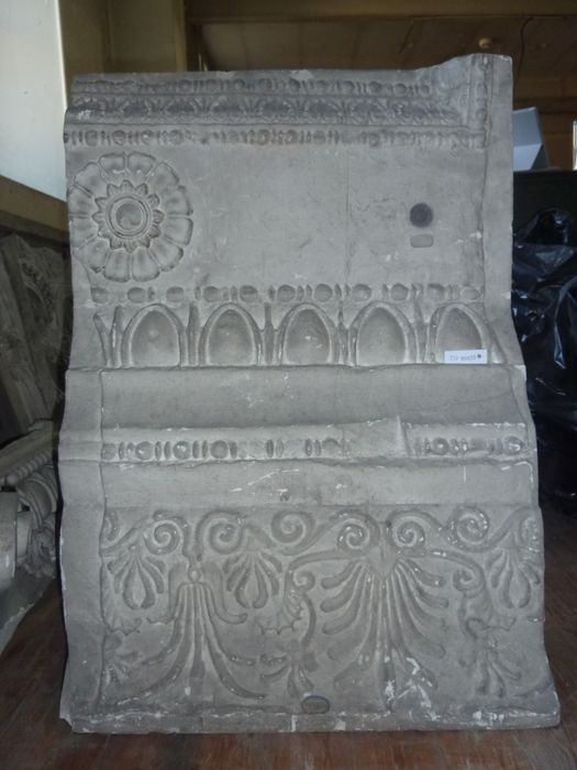 élément d'architecture : Décor de porte - © Ministère de la Culture (France), Direction Régionale des Affaires Culturelles de Bourgogne-Franche-Comté – Tous droits réservés