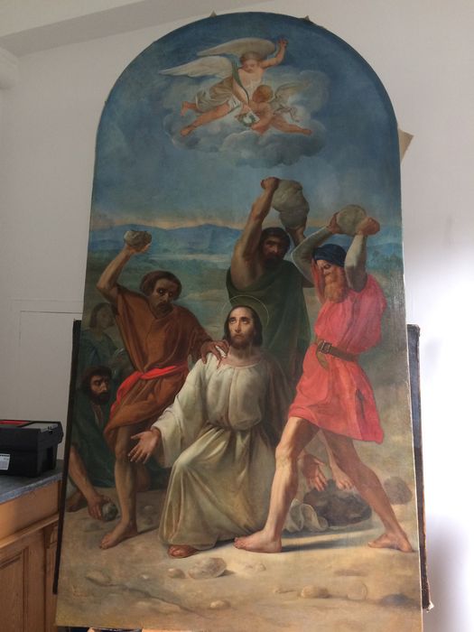 tableau : Lapidation de saint Étienne