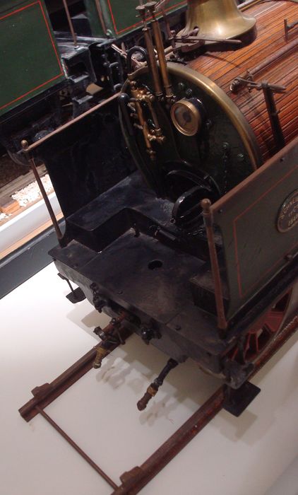 maquette de locomotive à vapeur (type 030) - © Ministère de la Culture (France), Direction Régionale des Affaires Culturelles de Bourgogne-Franche-Comté ; Académie François Bourdon – Tous droits réservés