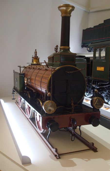 maquette de locomotive à vapeur (type 030) - © Ministère de la Culture (France), Direction Régionale des Affaires Culturelles de Bourgogne-Franche-Comté ; Académie François Bourdon – Tous droits réservés