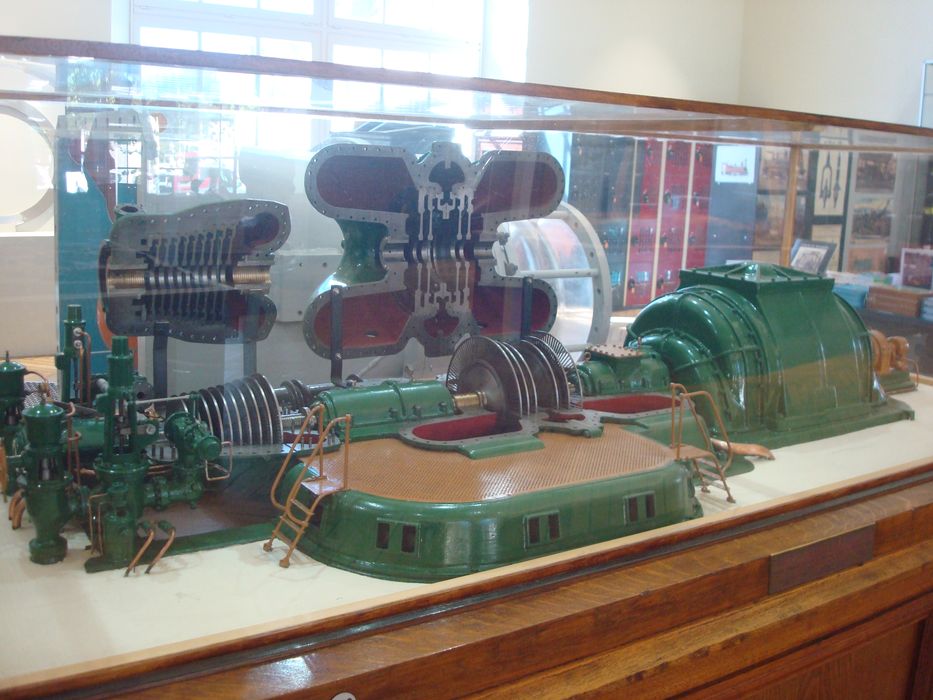 maquette d’un Turbo-alternateur - © Ministère de la Culture (France), Direction Régionale des Affaires Culturelles de Bourgogne-Franche-Comté ; Académie François Bourdon – Tous droits réservés