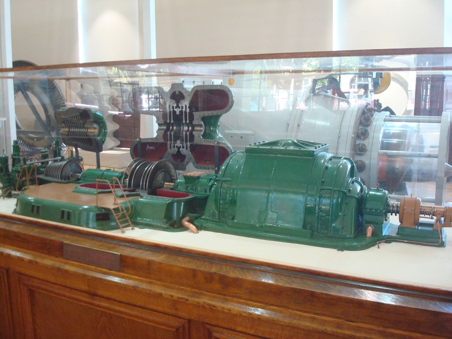 maquette d’un Turbo-alternateur - © Ministère de la Culture (France), Direction Régionale des Affaires Culturelles de Bourgogne-Franche-Comté ; Académie François Bourdon – Tous droits réservés