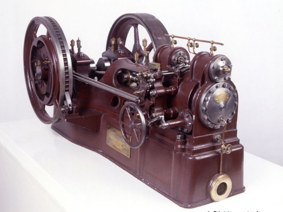 maquette d’une machine à vapeur 150 cv - © Ministère de la Culture (France), Direction Régionale des Affaires Culturelles de Bourgogne-Franche-Comté ; Académie François Bourdon – Tous droits réservés