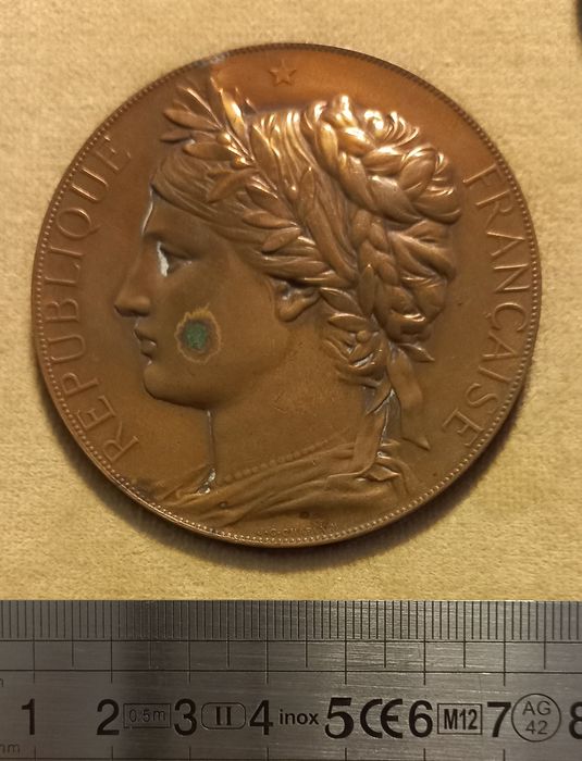 médaille (recto) - © Ministère de la Culture (France), Direction Régionale des Affaires Culturelles de Bourgogne-Franche-Comté – Tous droits réservés