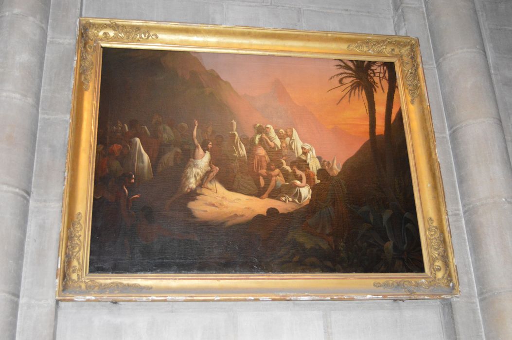 tableau : Saint Jean-Baptiste prêchant parmi les infidèles