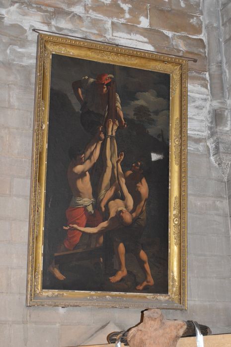 tableau : Martyre de Saint Pierre