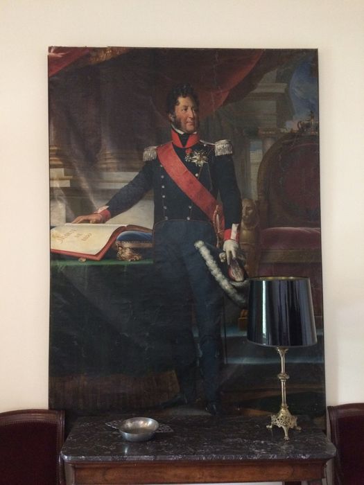 tableau : Portrait de Louis Philippe - © Ministère de la Culture (France), Direction Régionale des Affaires Culturelles de Bourgogne-Franche-Comté – Tous droits réservés