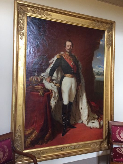 tableau : Portrait de Napoléon III - © Ministère de la Culture (France), Direction Régionale des Affaires Culturelles de Bourgogne-Franche-Comté – Tous droits réservés