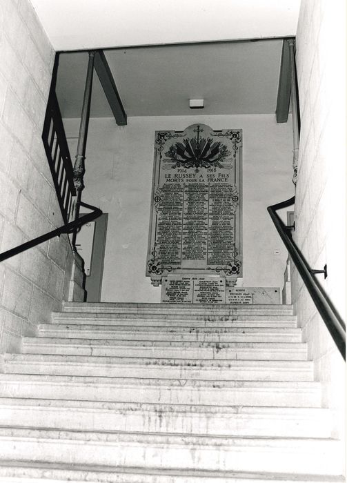 grand escalier, première volée 