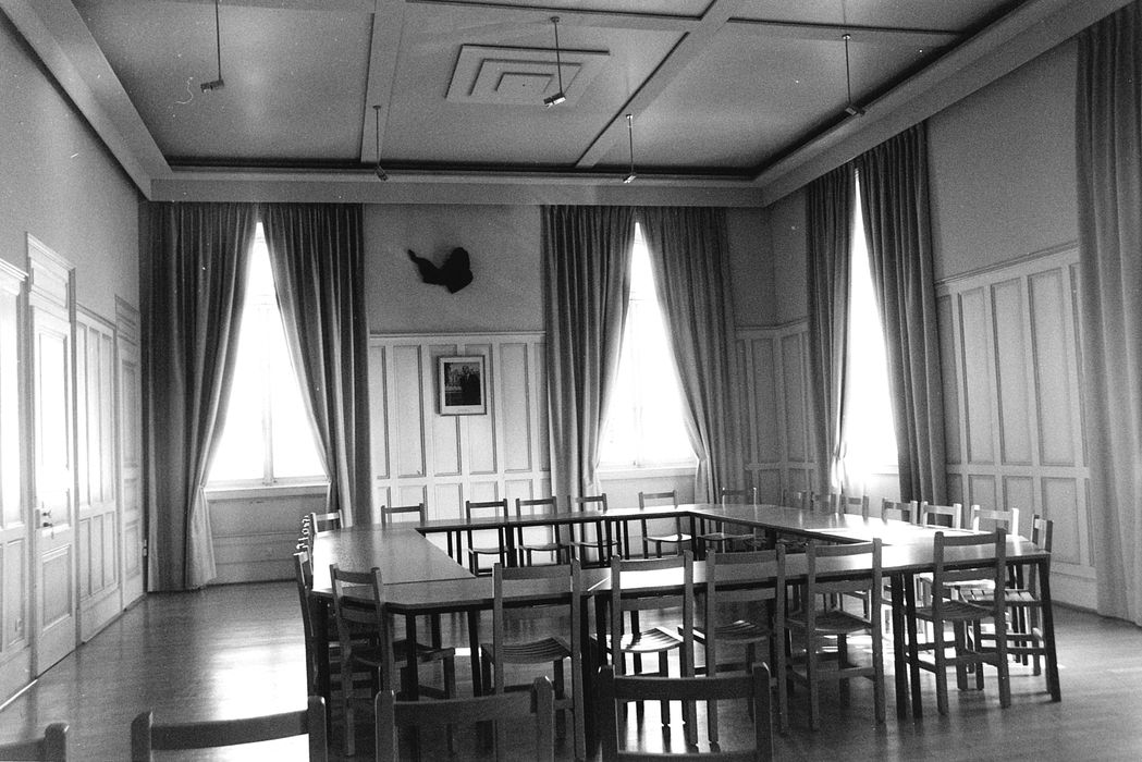 1er étage, salle du conseil à l’est du vestibule