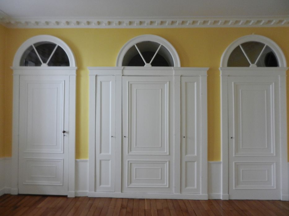 premier logis, appartement du premier étage : salle-à-manger vue vers l’est 