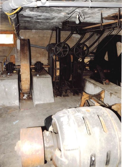 gare d’amont, soubassement, salle de la machinerie
