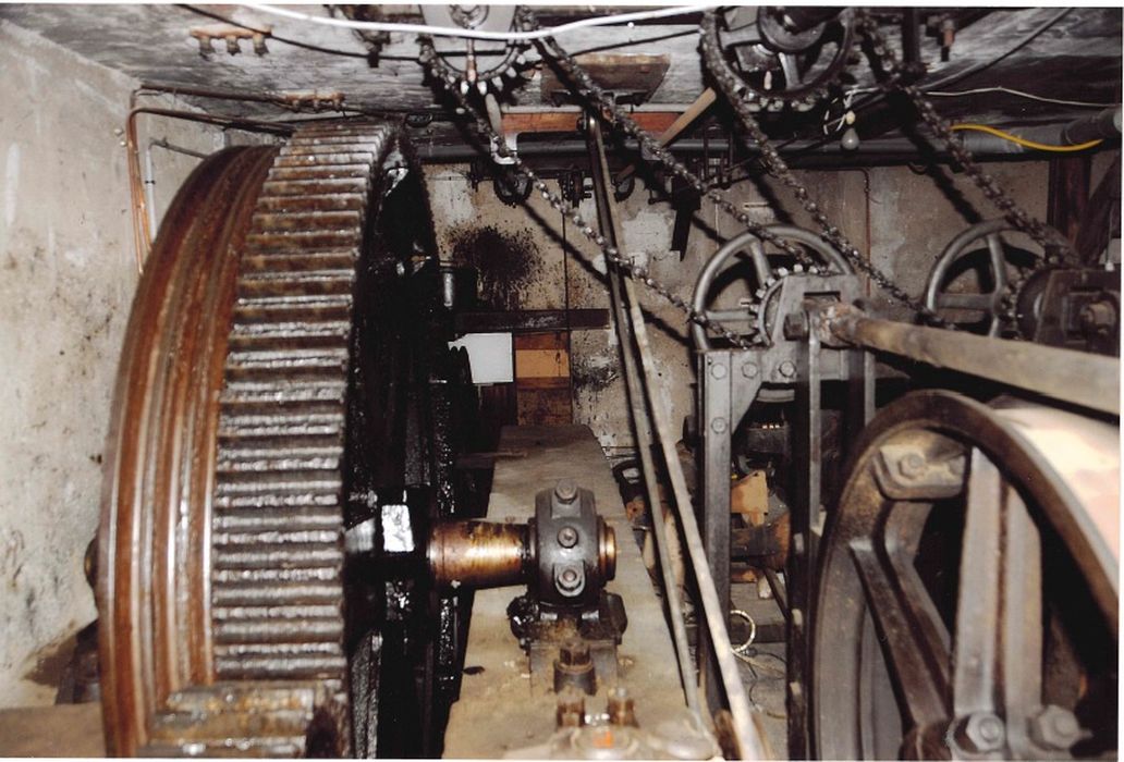 gare d’amont, soubassement, salle de la machinerie