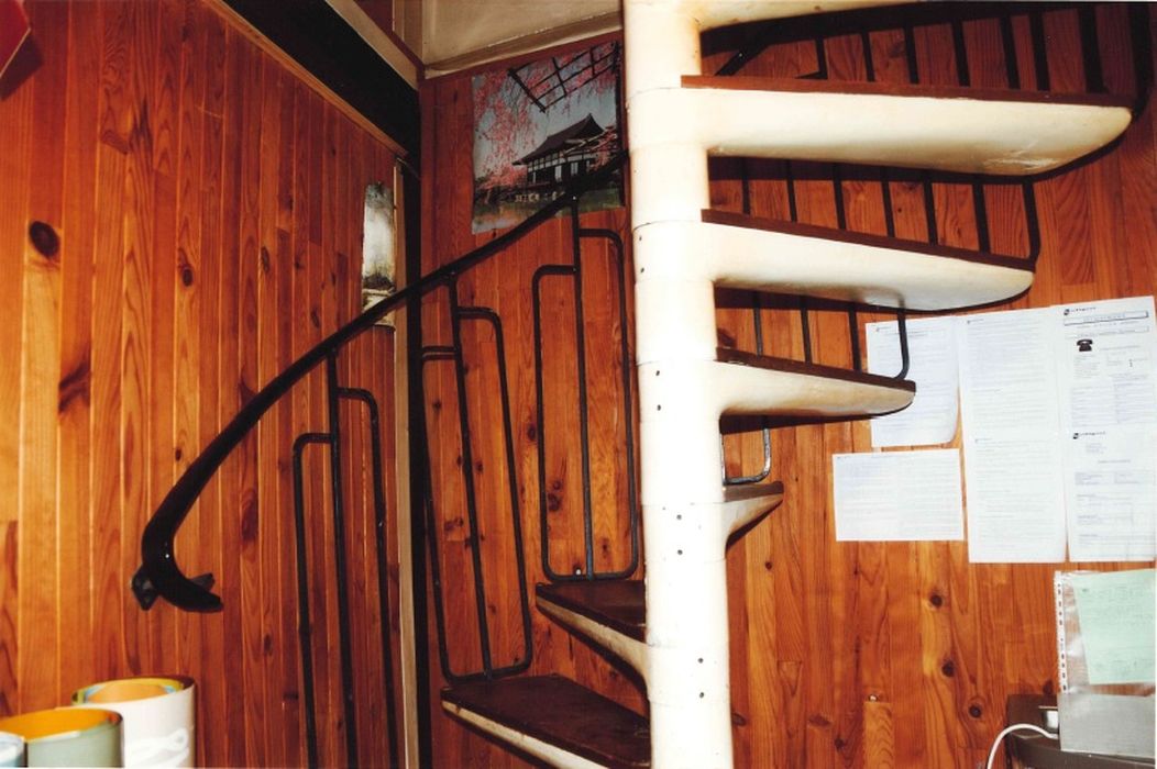 rotonde, rez-de-chaussée, escalier