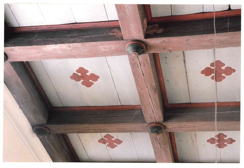 plafond de la nef, détail