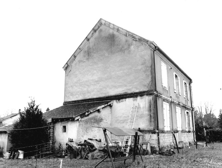 façades postérieure (nord) et latérale gauche (ouest)