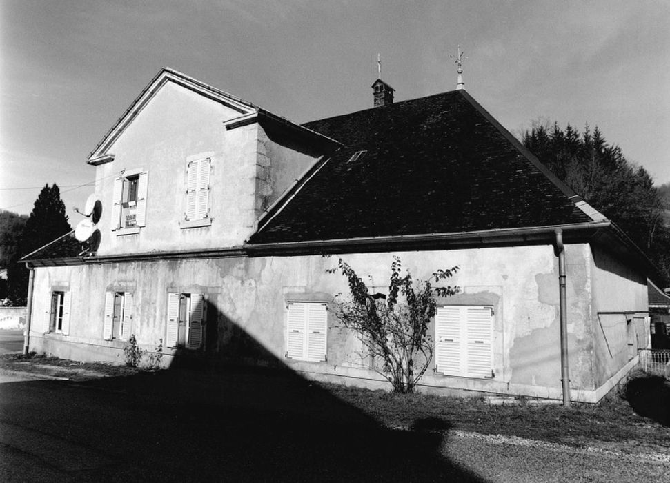 élévation latérale sud