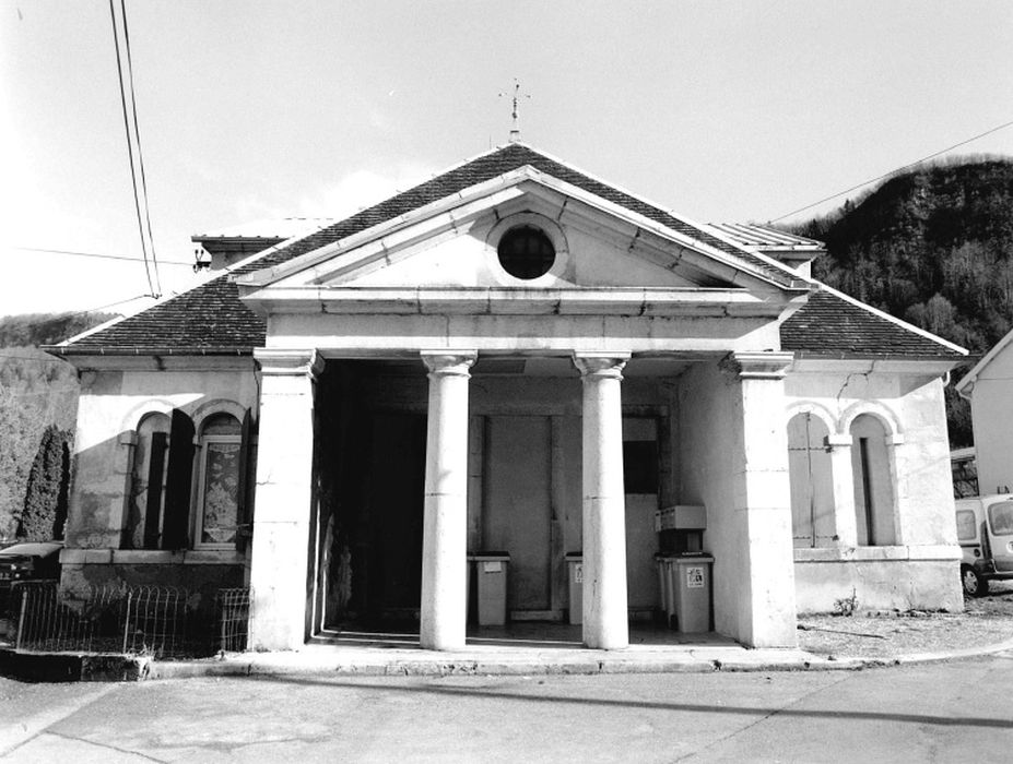 élévation antérieure ouest