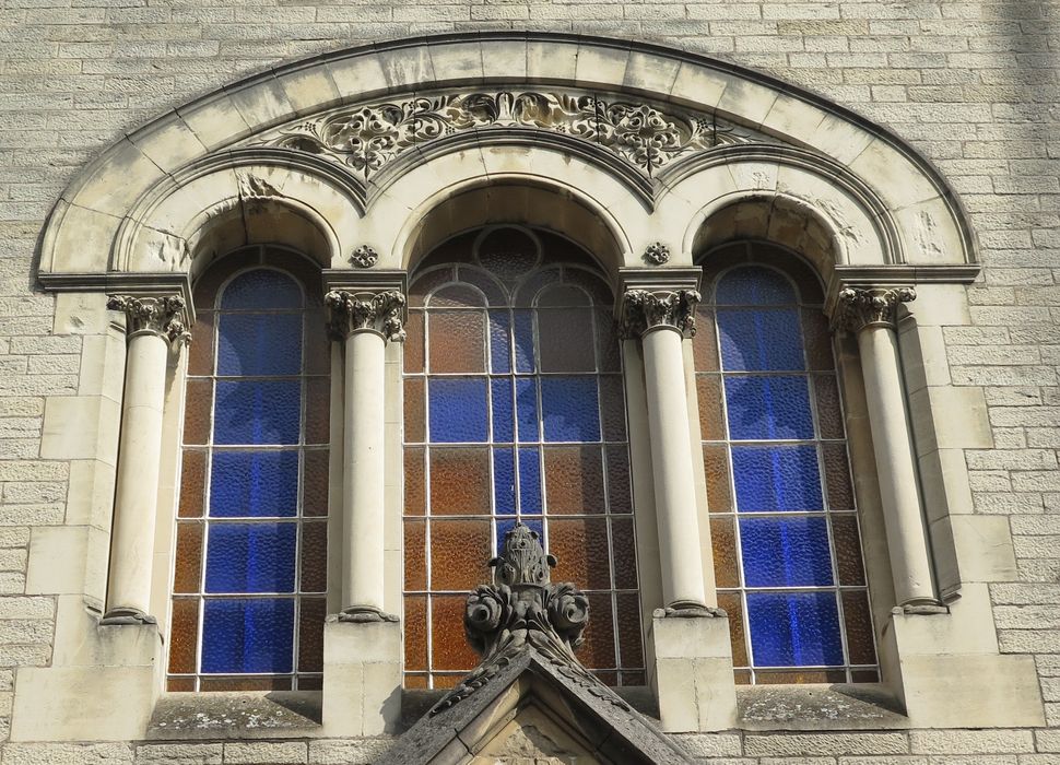 façade ouest, baies de la façade 