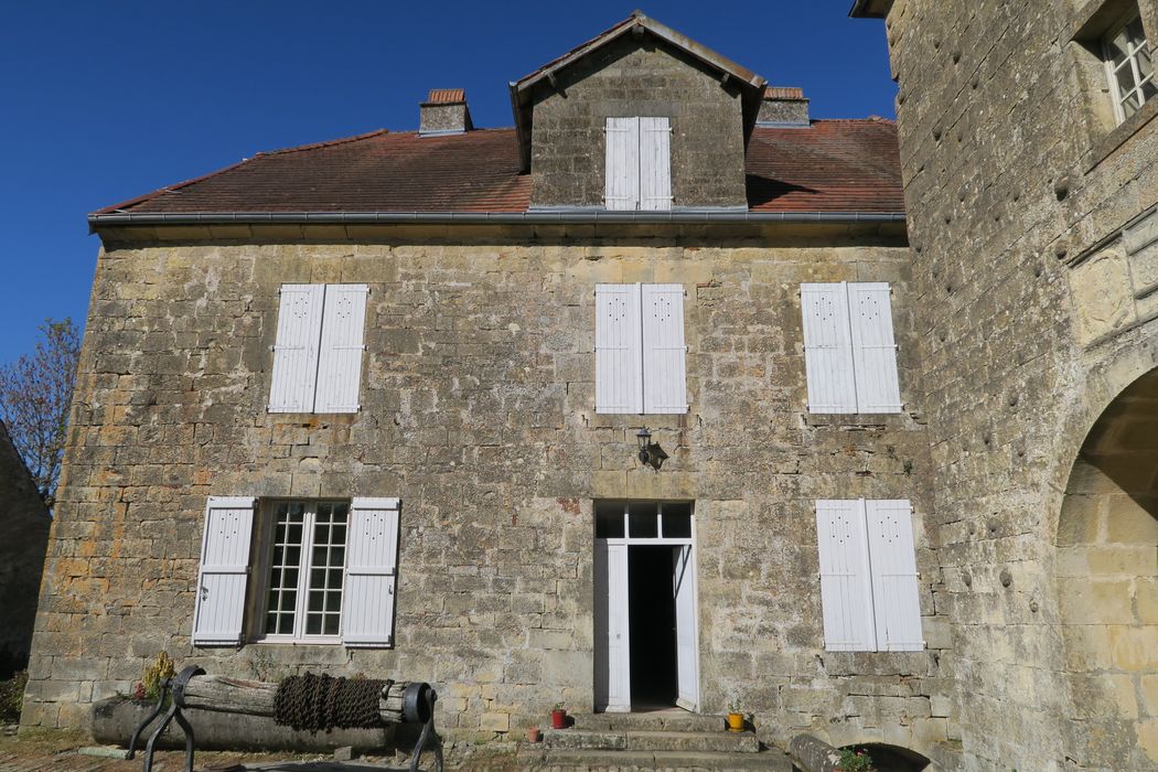 corps de logis, façade sud 