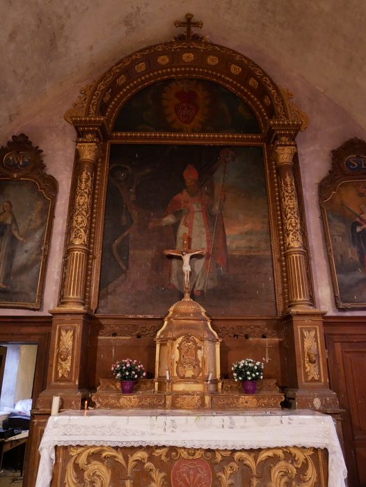 maître-autel, retable, tableau : Saint Germain