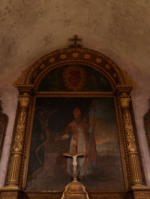 retable du maître-autel, tableau : Saint Germain