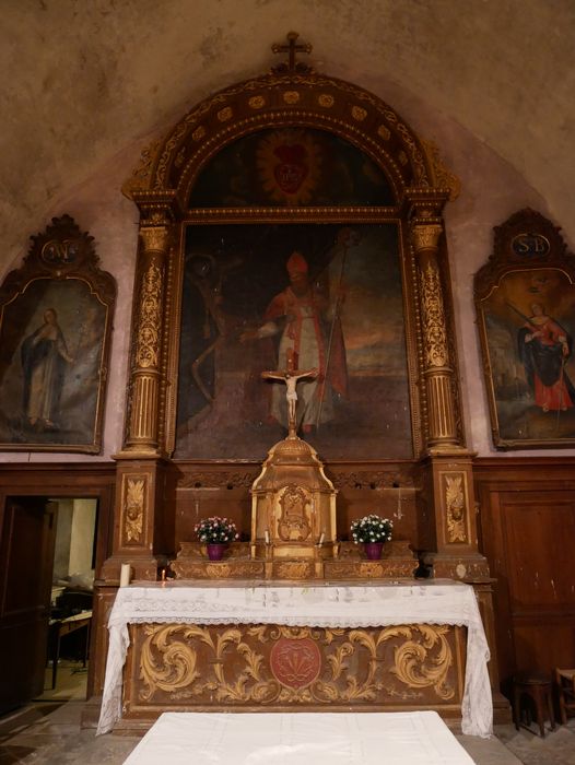 maître-autel, retable, tableau : Saint Germain