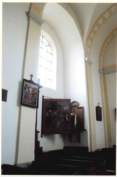 tableau (volet de polyptyque) : Miracle de Lépante