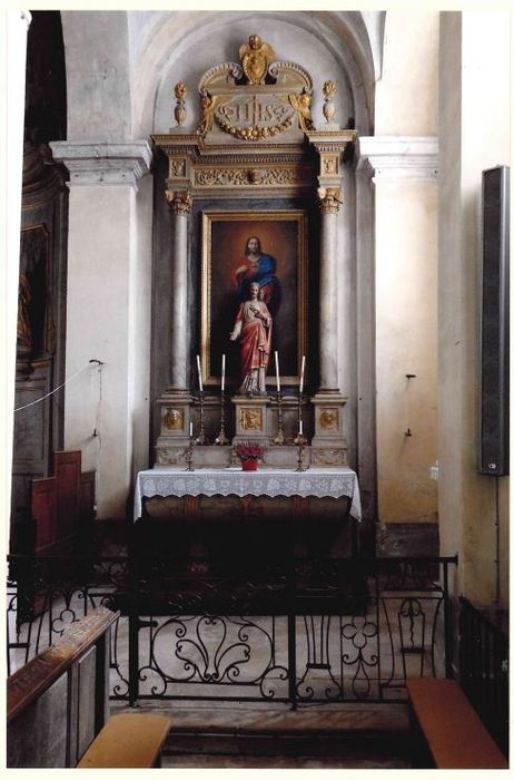 autel, retable, tableau : Sacré-Coeur