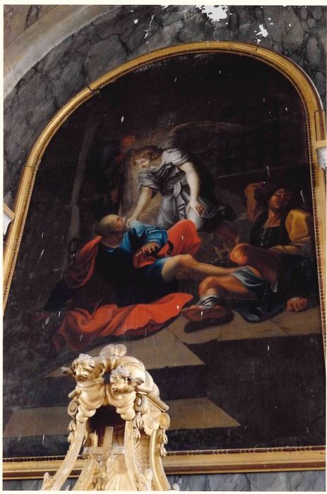 tableau : Libération de saint Pierre par l’ange